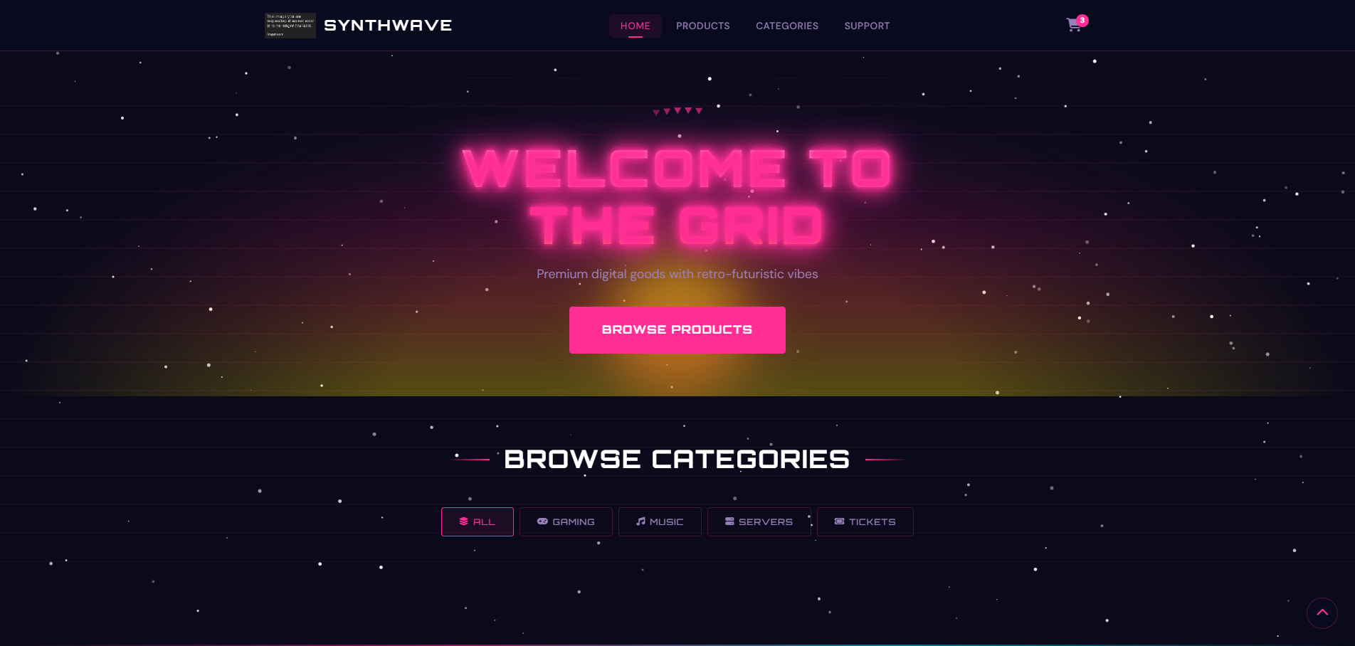 SYNTHWAVE screenshot 2